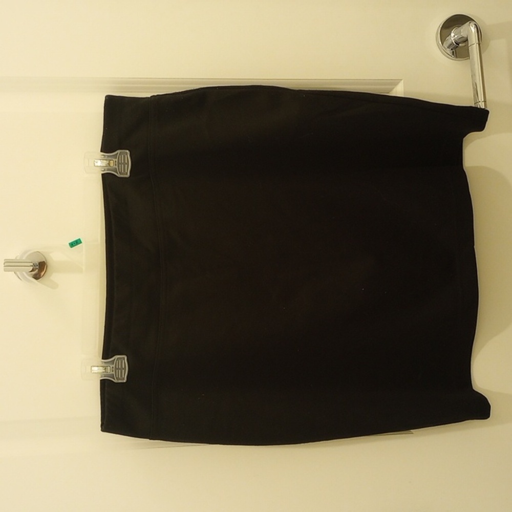 Style & Co Petite Black Stretch Skirt Size XL Women's